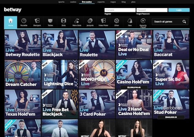 Betway Live Casino