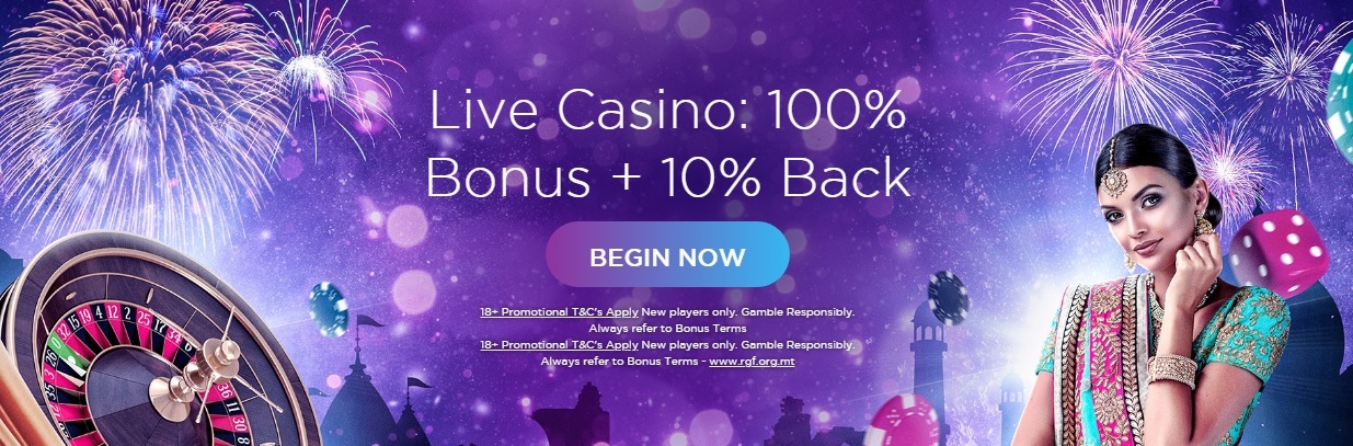 Genesis India Live Casino Bonus