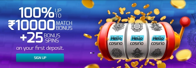 Hello Casino Welcome Bonus