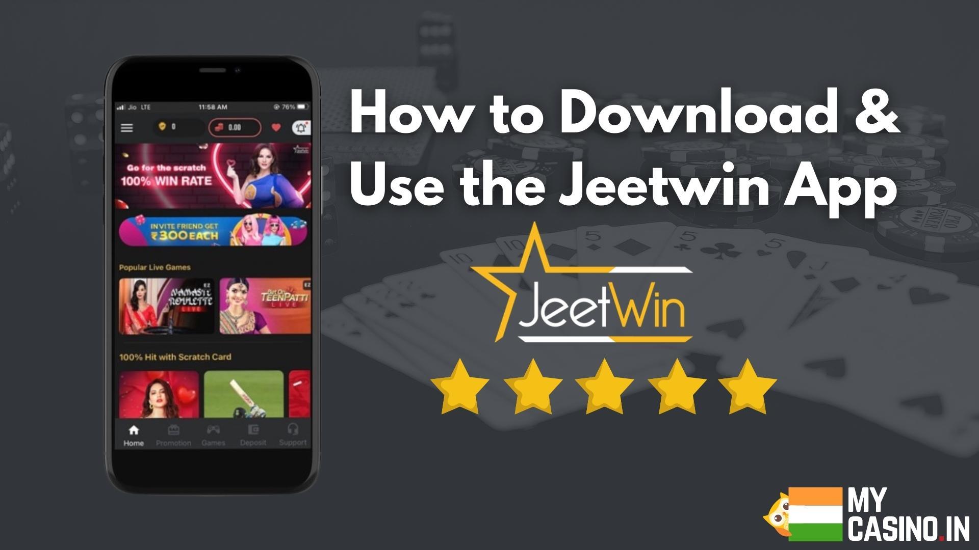 How to Download Use the Jeetwin App Presentation 169