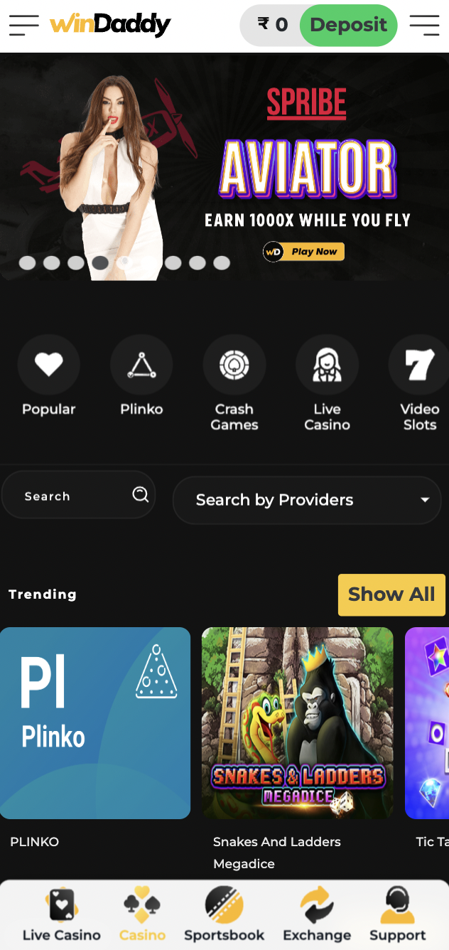 Windaddy Casino Games