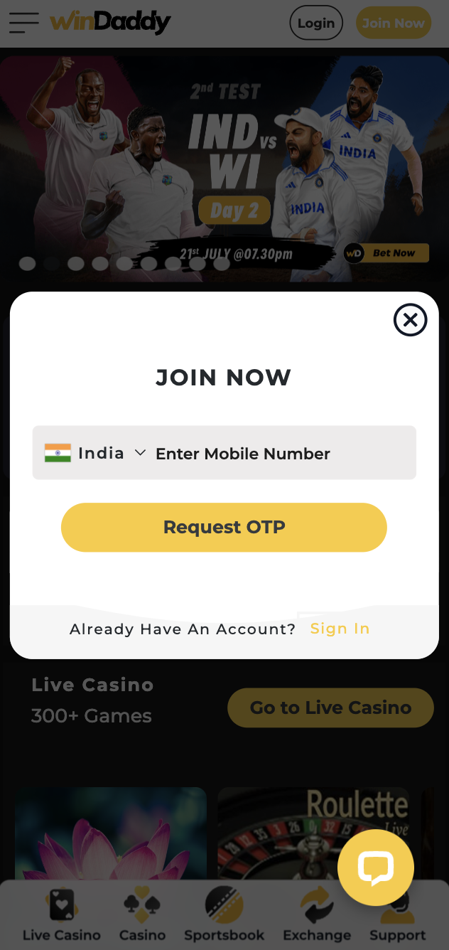 Windaddy registration