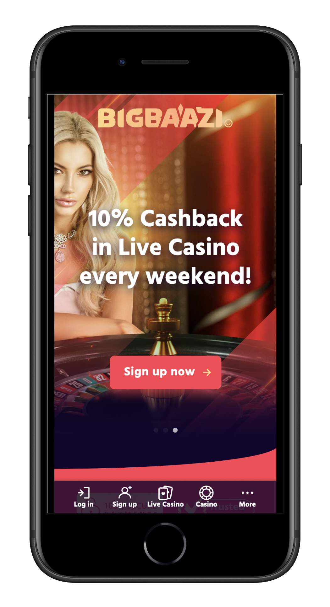 Bigbaazi home screen