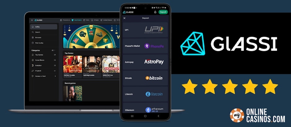 Glassi 5 stars banner