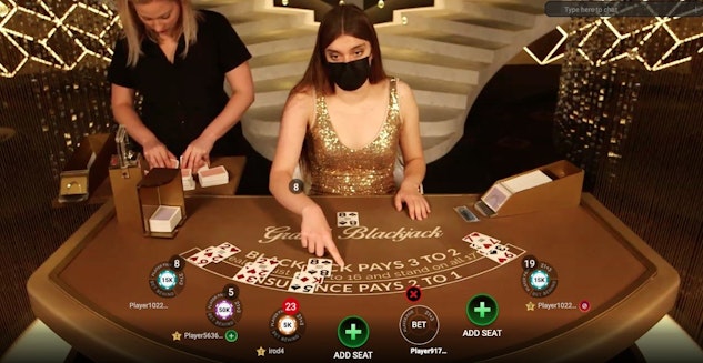 Live blackjack casumo