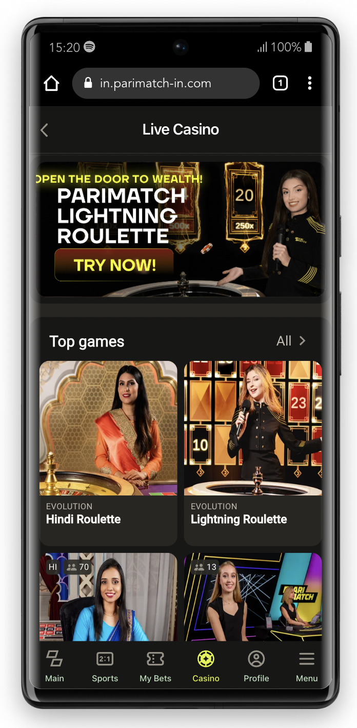 Parimatch casino