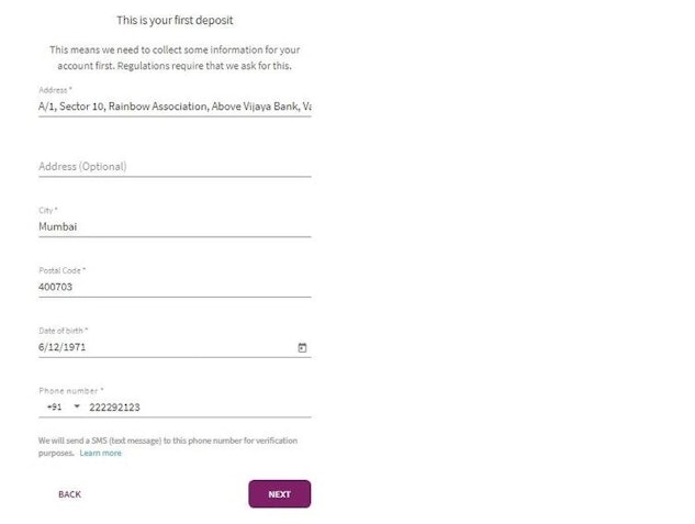 How to deposit with Skrill in India